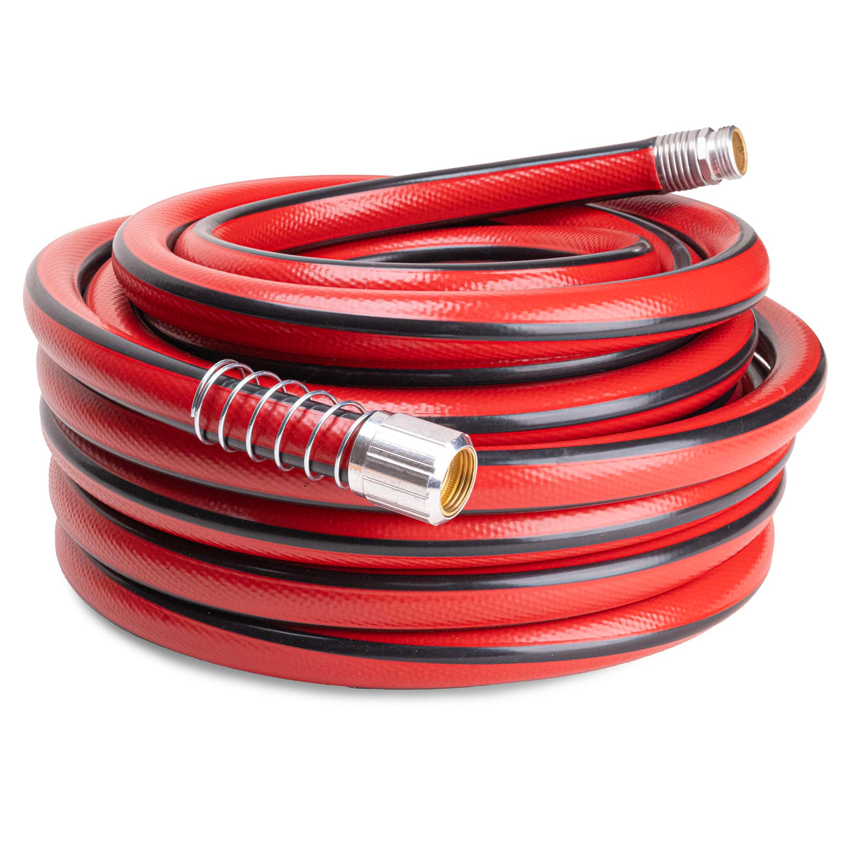 Contractor Grade Hose with Spring Coil and Crush Resistant Couplings 3/4 x 50 ft X518597