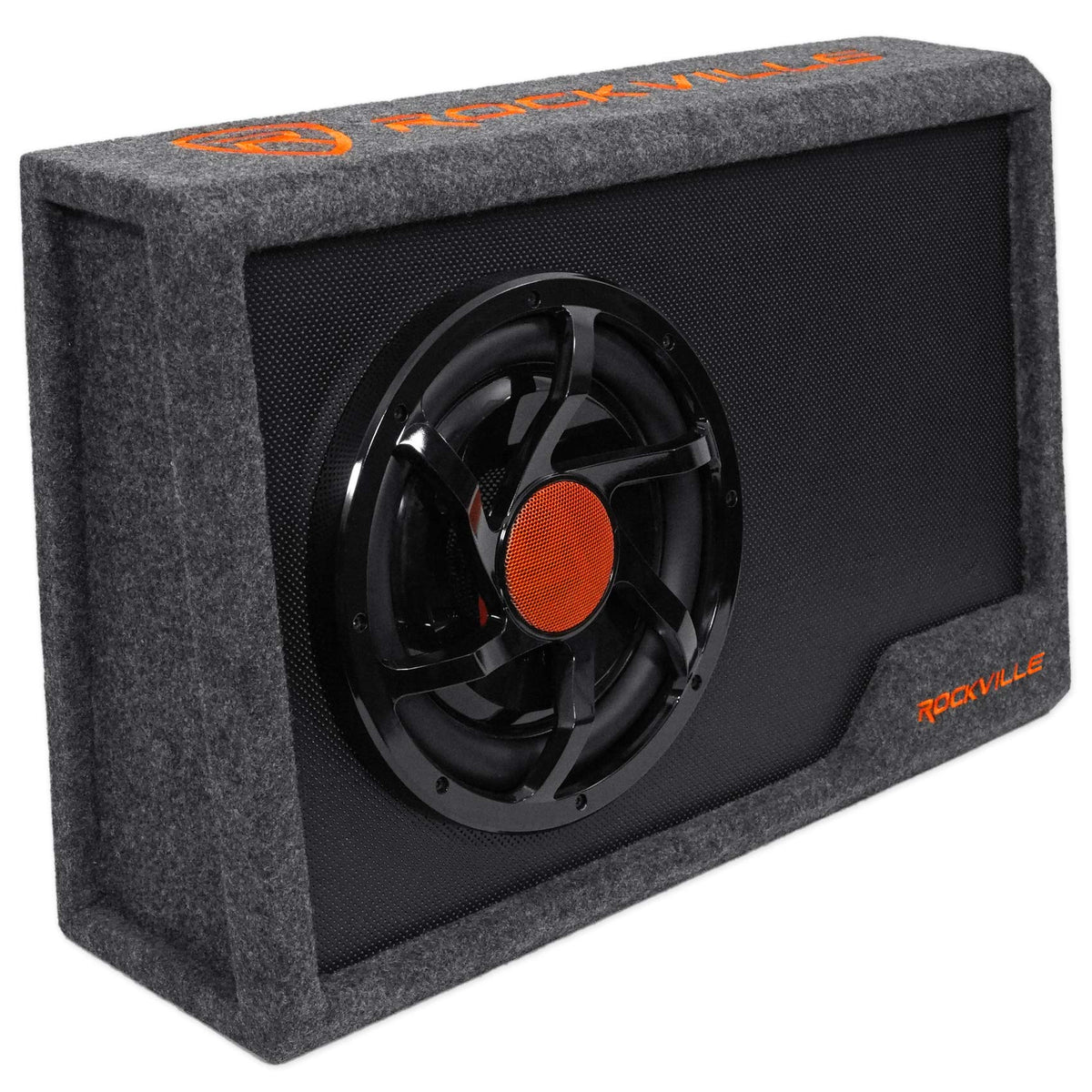 10" Powered Car Subwoofer with Enclosure T9123