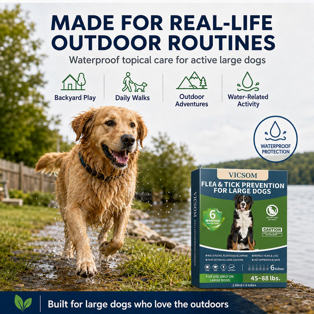 Flea and Tick Prevention for Large Dogs M476331