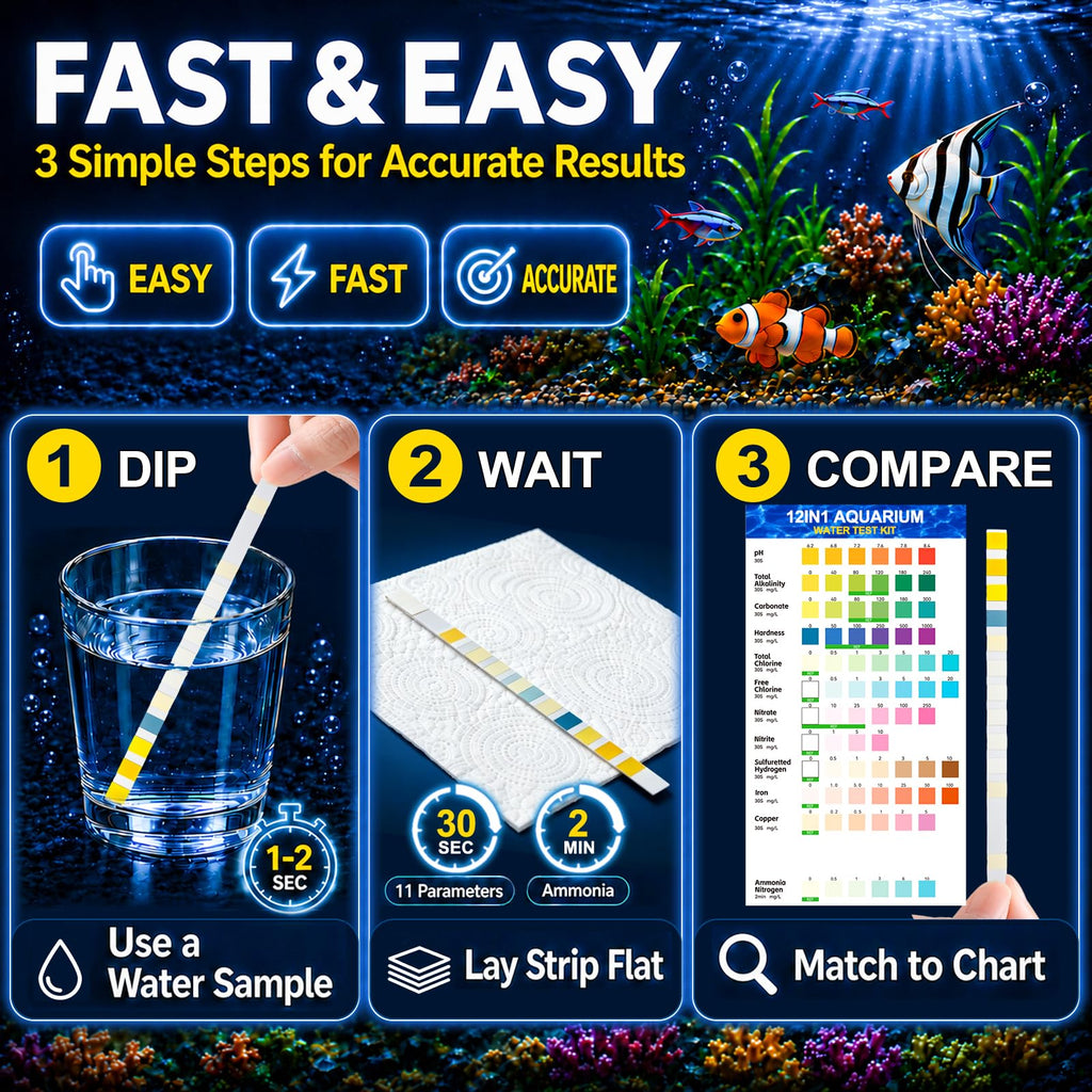 Aquarium Test Strips 50ct D9389