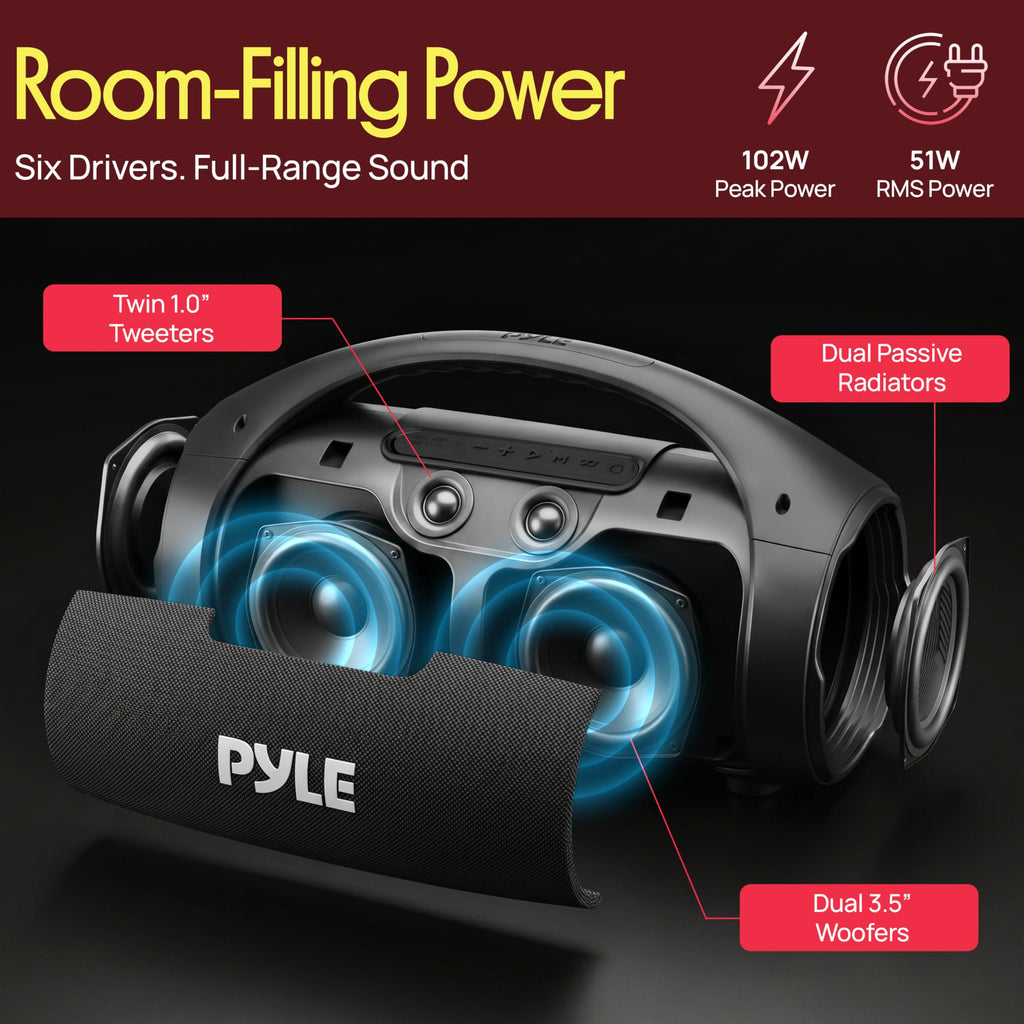 Portable Bluetooth Boombox Speaker U648499