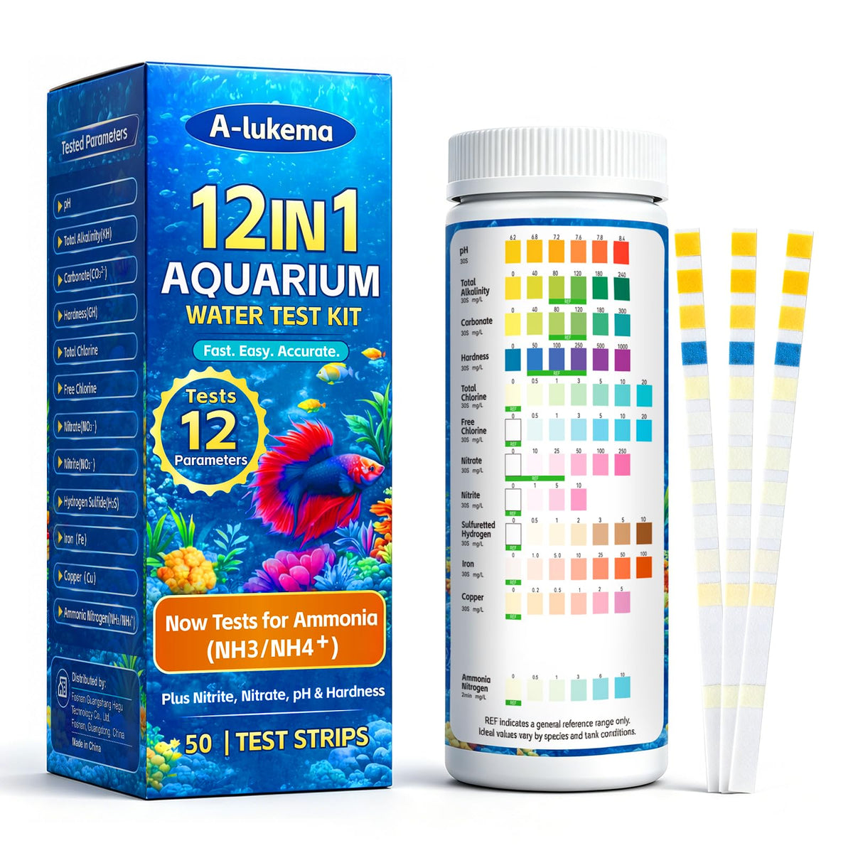 Aquarium Test Strips 50ct D9389
