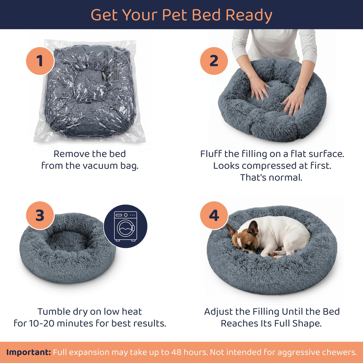 Round Dog Bed C354111