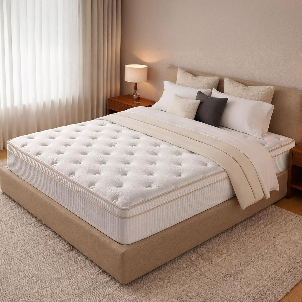 Full Size 12 Inch Medium Firm Hybrid Mattress Y259386