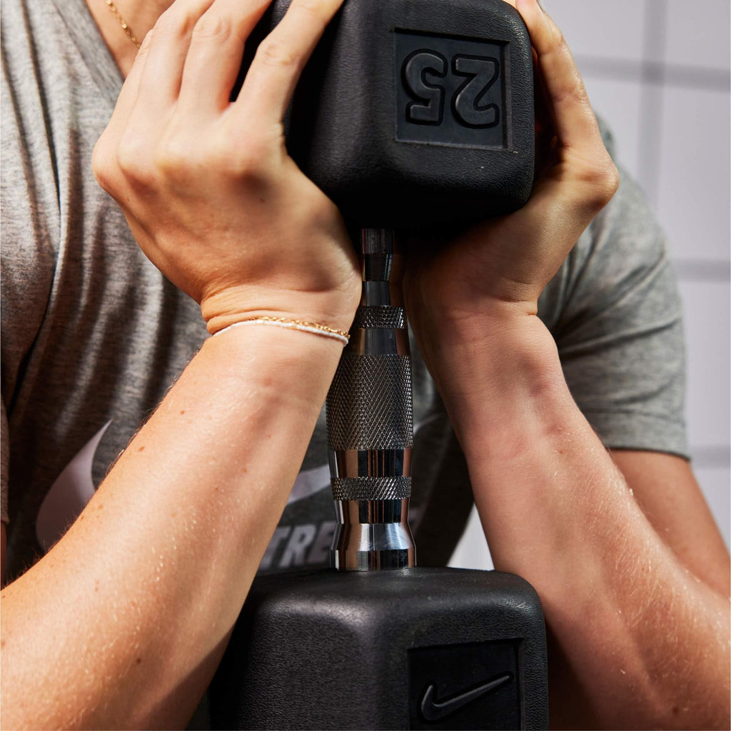 Rubber Hex Dumbbell Pair F9931