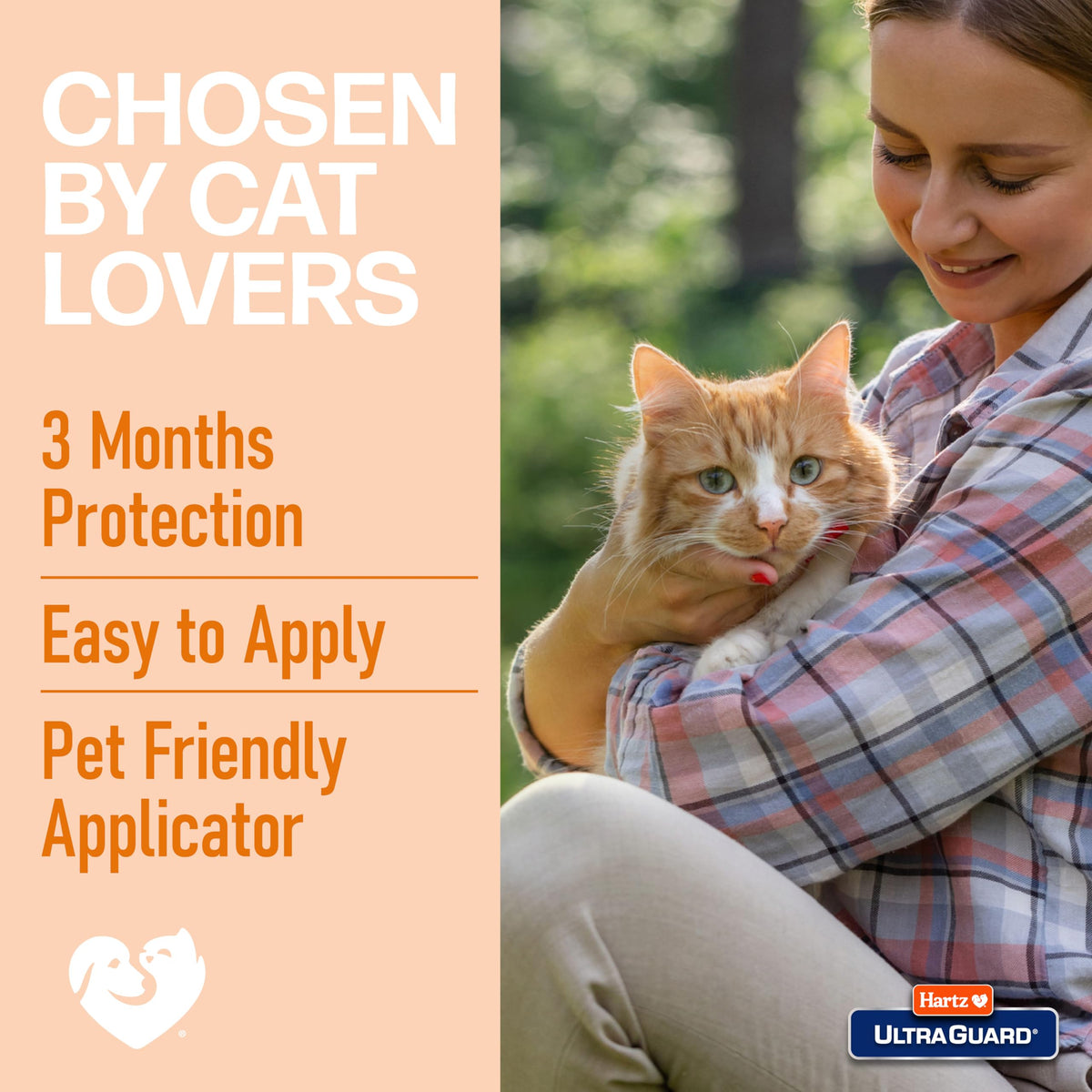 Flea & Tick Prevention for Cats and Kittens - 3 Monthly Treatments A76348