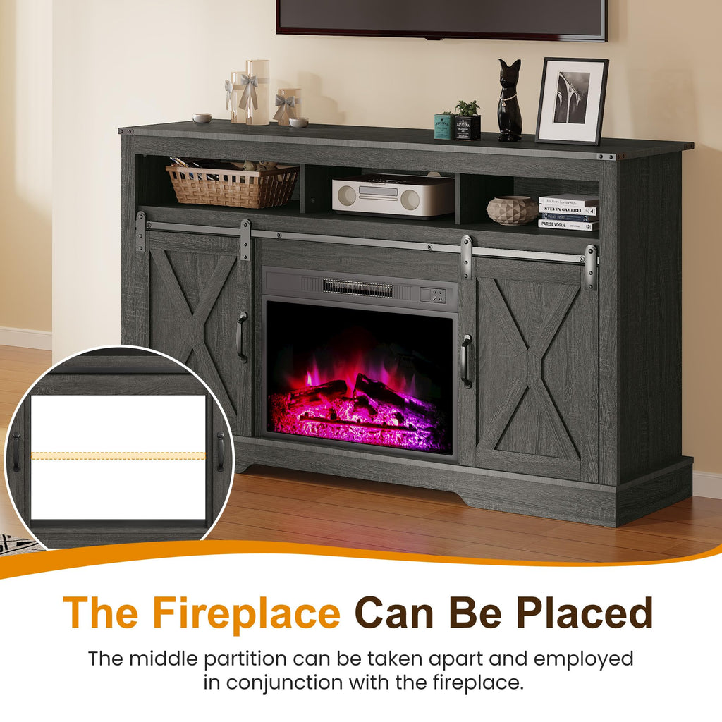 Farmhouse TV Stand for 65+ Inch TV M92174