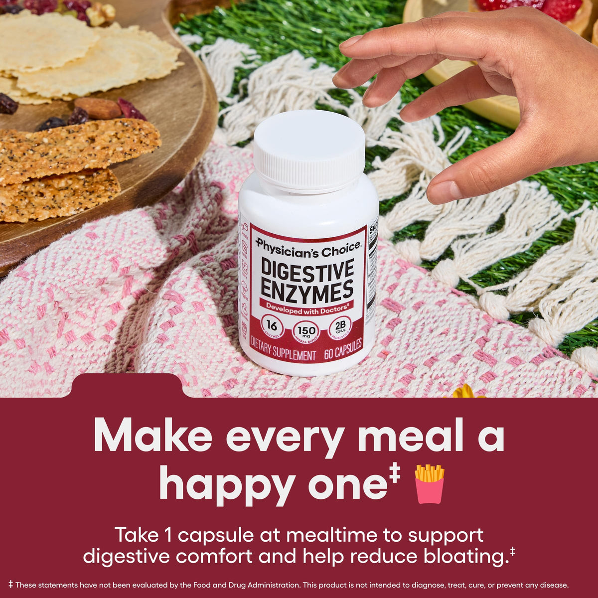 16 Enzyme Digestive Enzymes with Prebiotics & Probiotics S14380