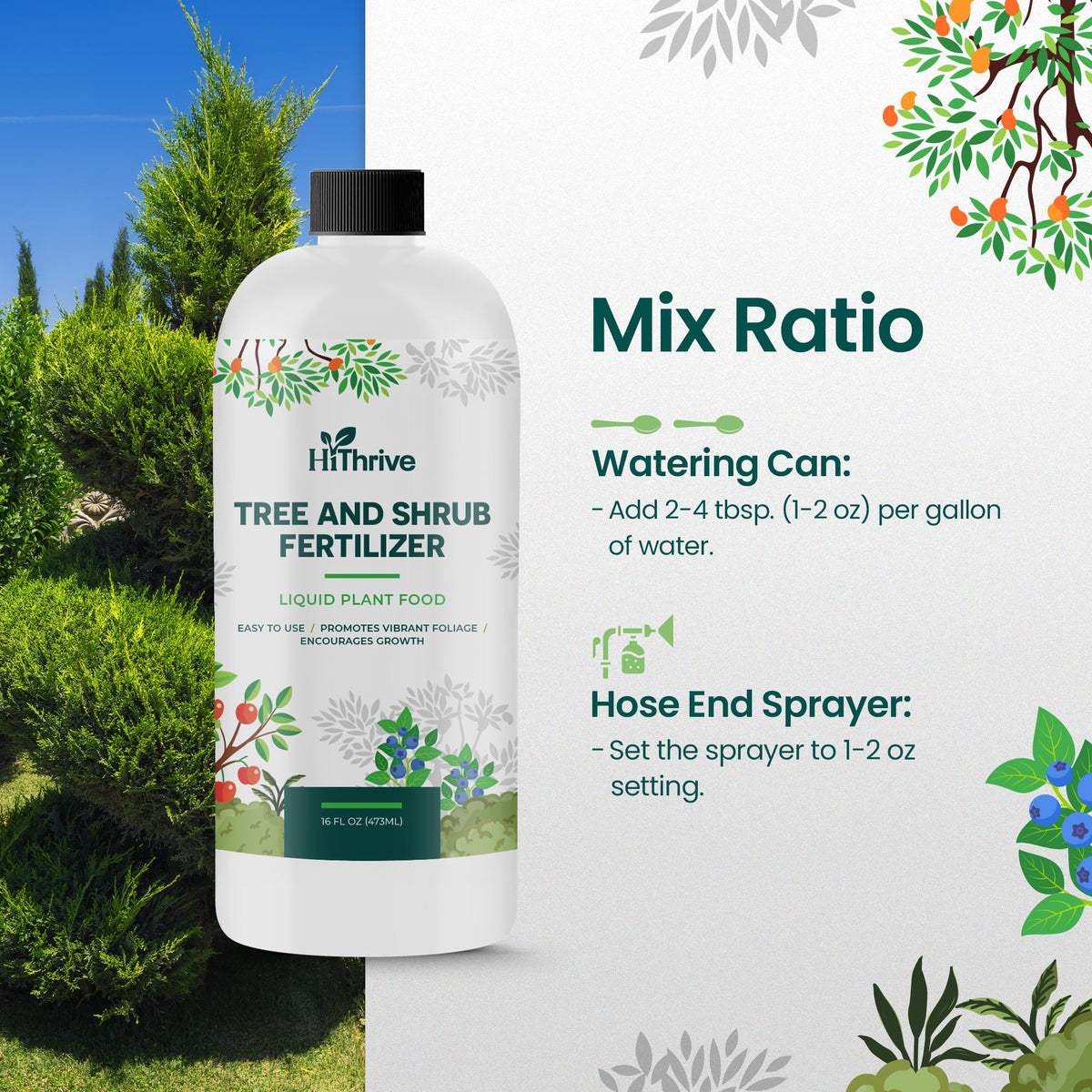 16oz Tree and Shrub Fertilizer L4089